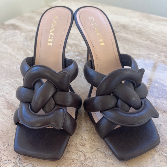 Coach heels like new! - Picture 2 of 2